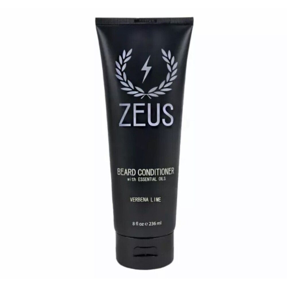 Zeus Beard Conditioner Verbena Lime 8 fl oz Softens Calming Sooths Natural